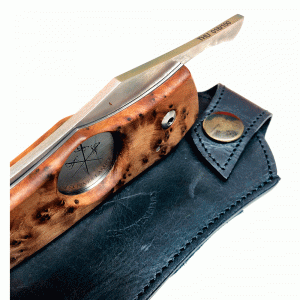 Les Fines Lames Thuya Burl Limited Edition + Sort Skinntaske