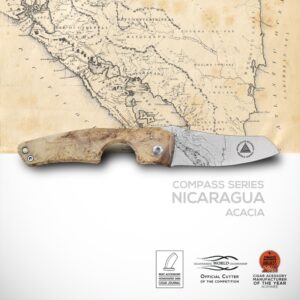 Les Fines Lames le PETIT CURLY MAPLE - Compass Series Nicaragua Exclusive Edition