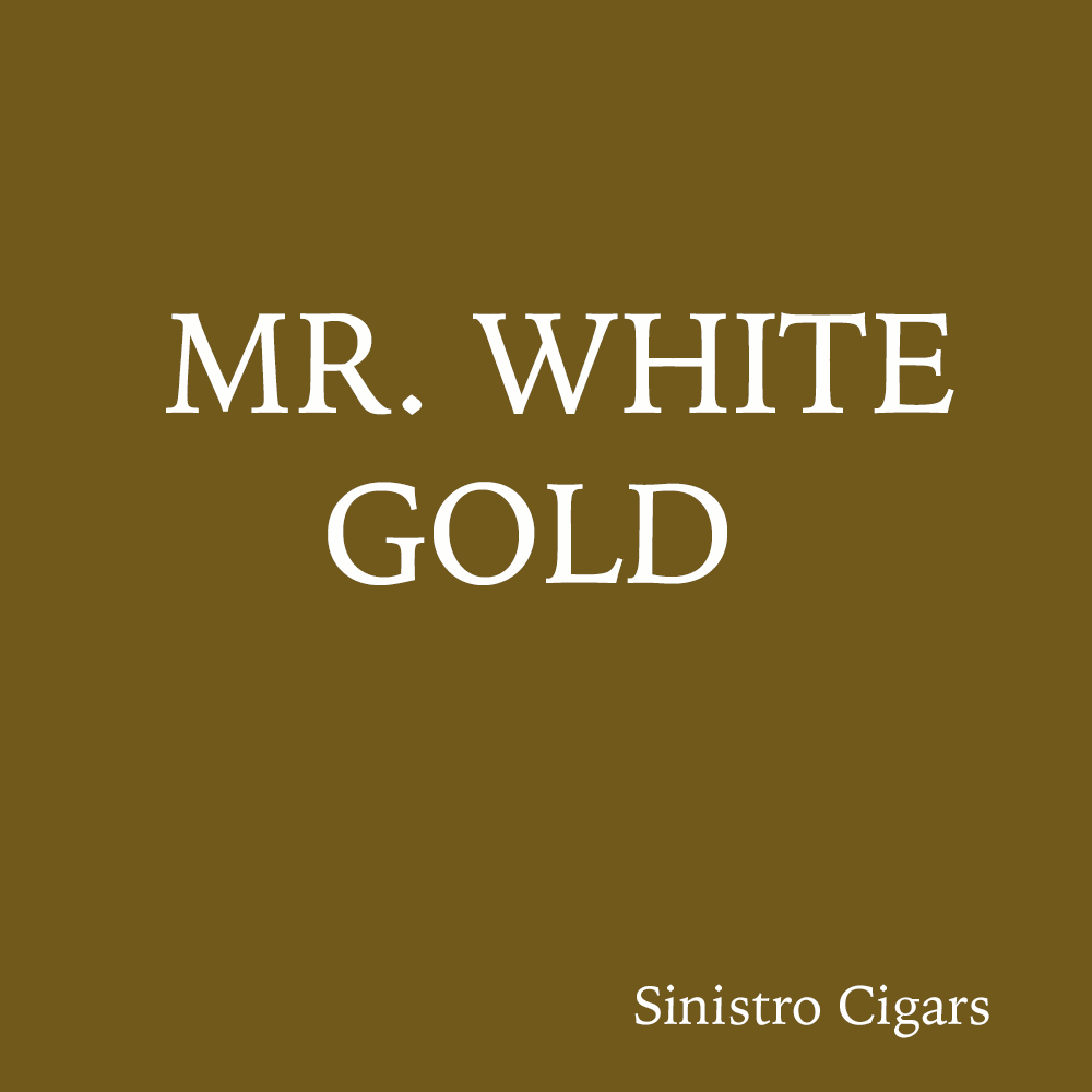 Sinistro Mr White Gold Robusto 5 x 50