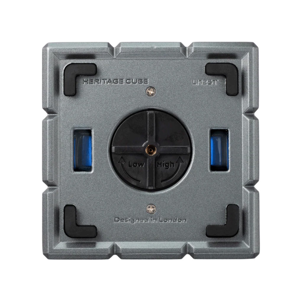 Colibri Heritage Cube Table Lighter Black - Bilde 2