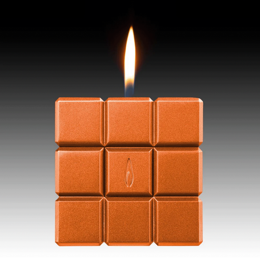 Colibri Heritage Cube Table Lighter Black - Bilde 4