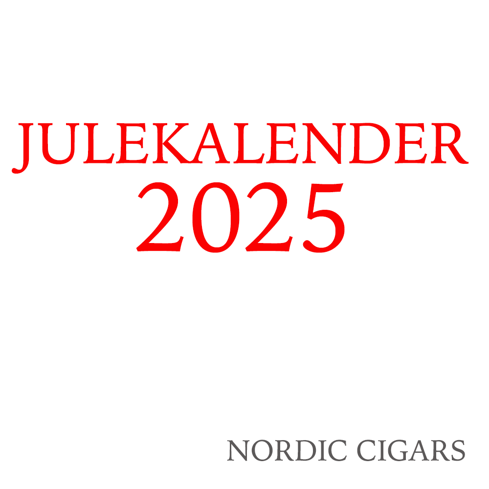 NC Julekalender 2025 - 28 sigarer - humidor + div annet